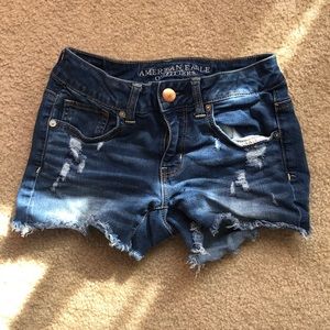 $12 Distressed Jean Shorts